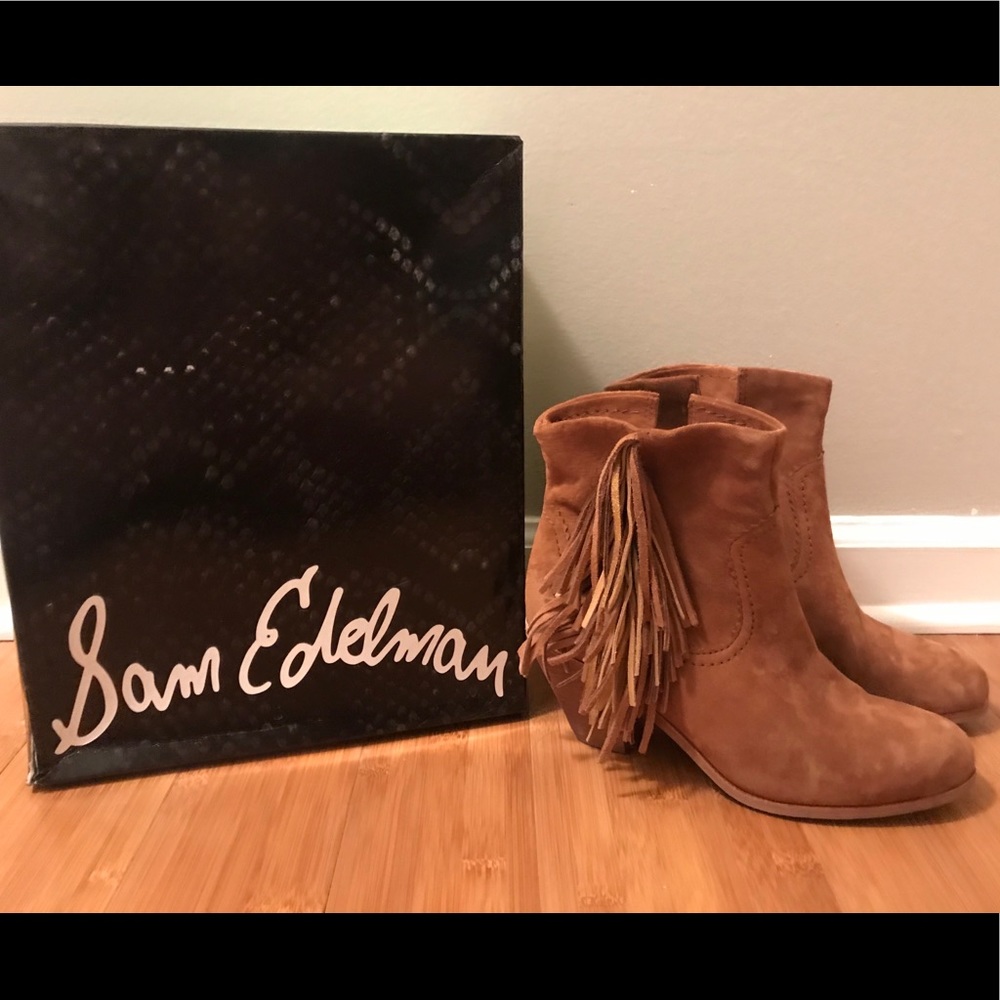 Sam Edelman Louie, Saddle Suede boots